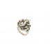 Tribal Temple Jewelry 925 Sterling Silver God Ganesha Ring size 14